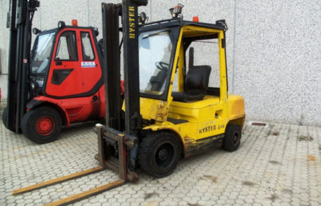 carrelli diesel hyster