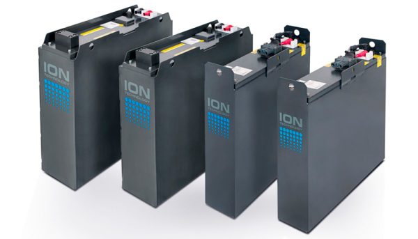 batterie agli ioni di litio per carrelli elevatori linde li-ion